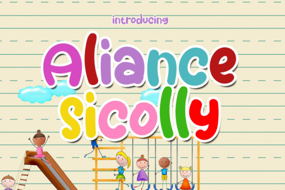 Aliance Sicolly: A Fresh Display Font for Modern Branding Projects