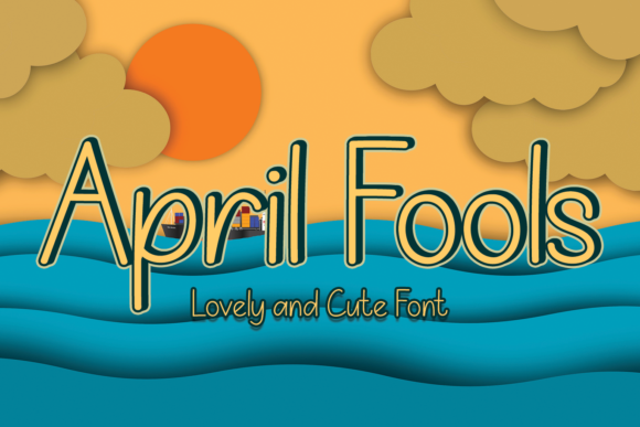 April Fools: A Playful Display Font for Scroll-Stopping Marketing Designs