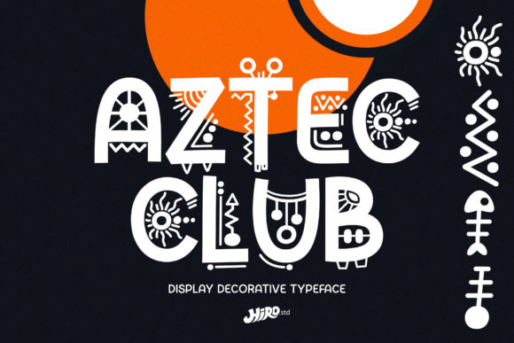 Aztec Club: A Stylish Display Font for Bold Branding