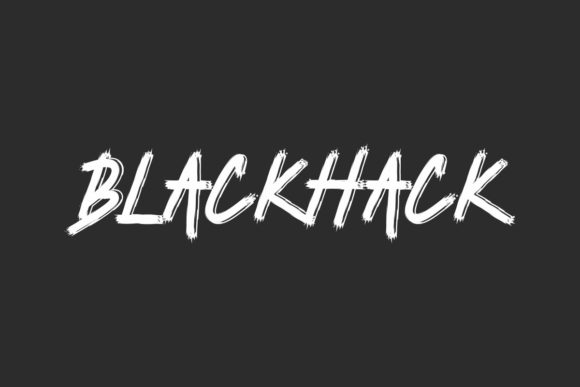 Blackhack: A Bold Display Font for Editorial Impact