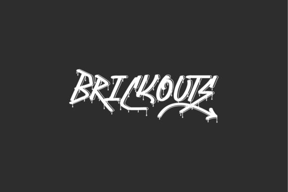 Brickouts: A Graffiti-Inspired Display Font for Makers and Creative Sellers