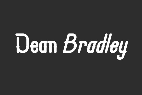 Dean Bradley: A Vintage Display Font for Memorable Brands