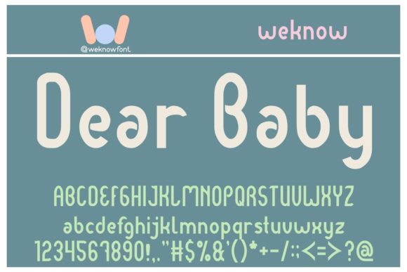 Dear Baby: The Display Font That Elevates Campaign Visuals with Personality