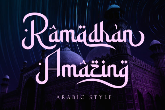 Elevating Editorial Design with the Ramadhan Amazing Font