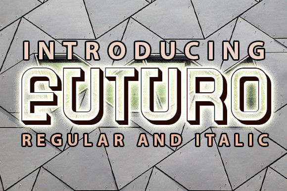 Futuro: A Bold Display Font for High-Impact Campaign Graphics