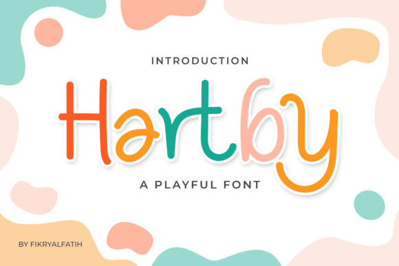 Hartby: A Joyful Display Font for Modern Campaigns