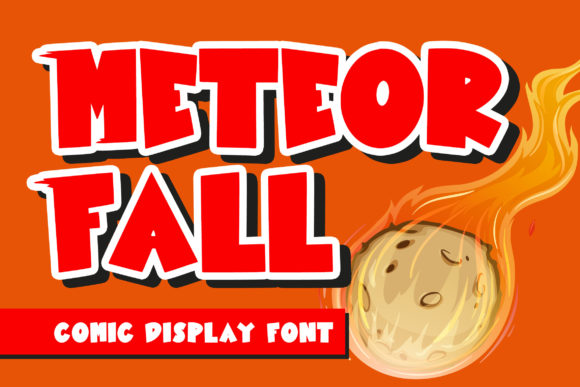 How a Display Font Like Meteor Fall Can Elevate Your Brand