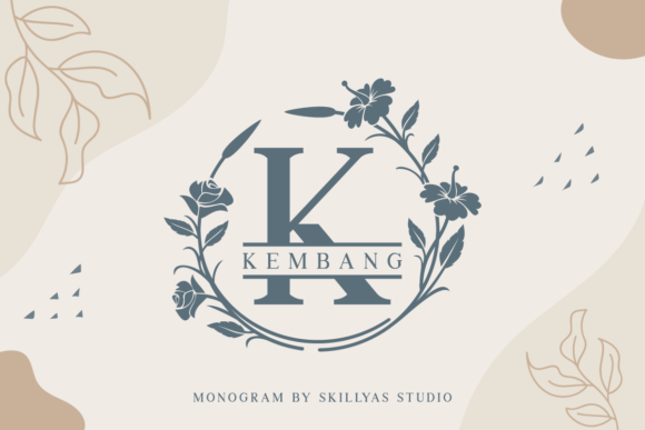 Kembang Monogram Font: A Designer’s Journey Through a Café Branding Project