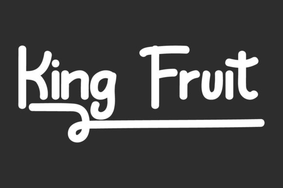King Fruit: A Playful Display Font That Elevates Your Brand