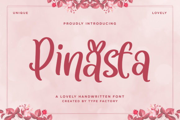Pinasta: A Designer’s Take on This Distinctive Display Font