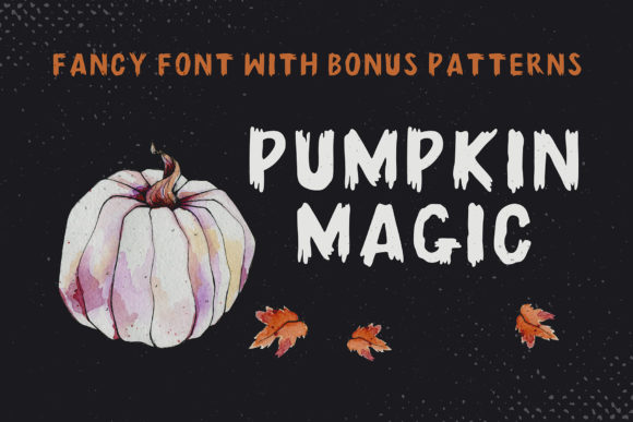Pumpkin Magic: A Display Font That Elevates Campaign Visuals