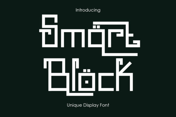 Smart Block: A Bold Display Font for Scroll-Stopping Digital Campaigns