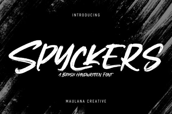 Spyckers: A Bold Display Font for Impactful Design