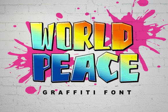 World Peace: The Bold Display Font That Elevates Campaign Visuals